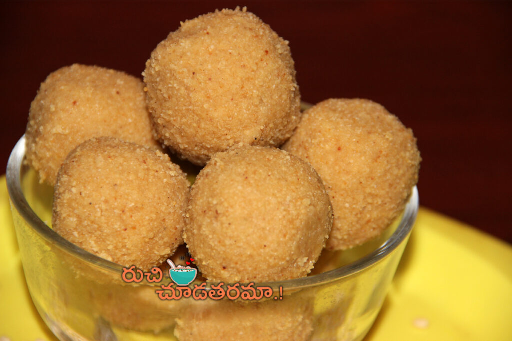 🌾 సున్నుండలు – ఆరోగ్యకరమైన సంప్రదాయ స్వీట్